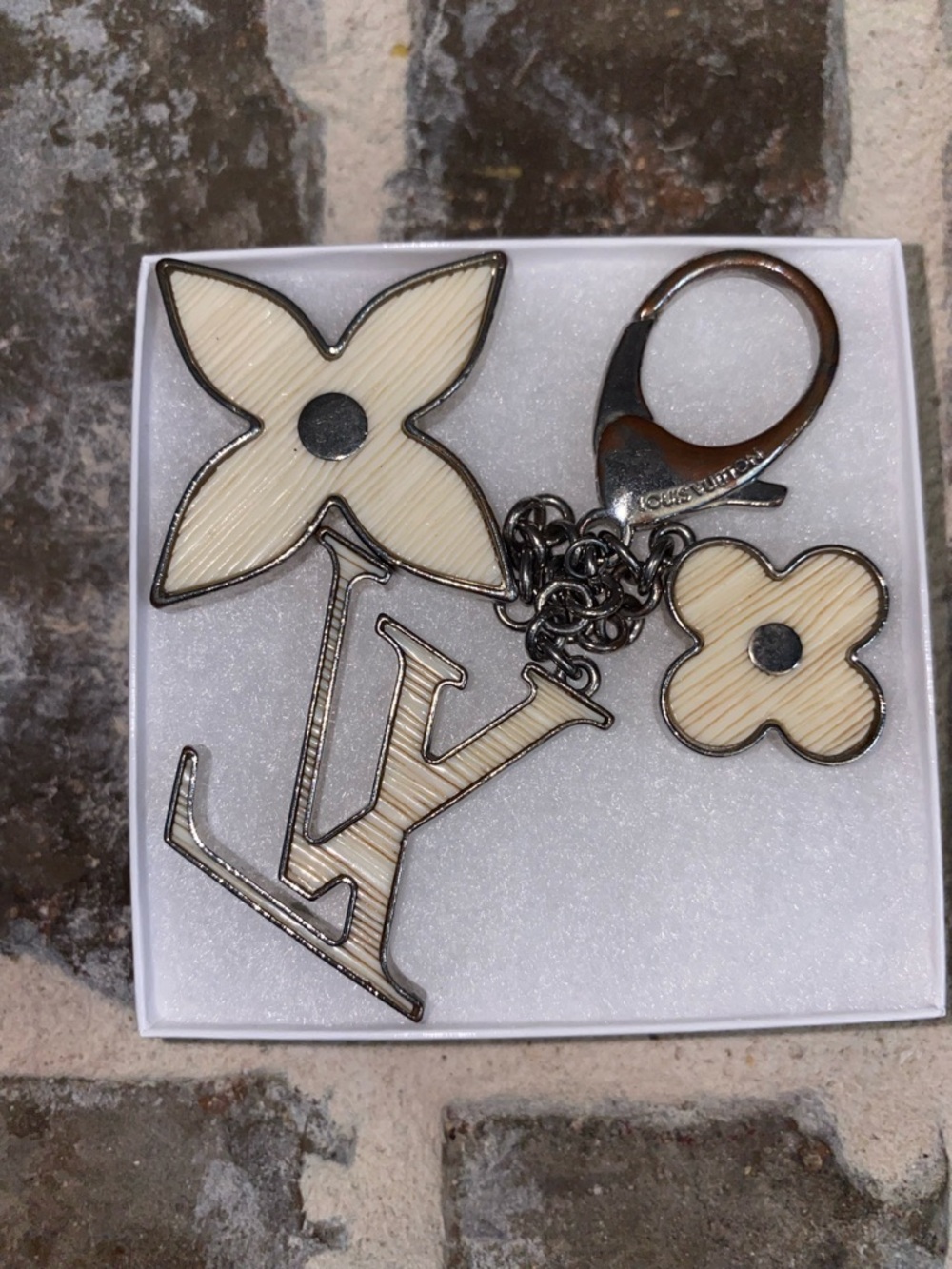 Louis Vuitton Fleur d'Epi bag charm and key holder